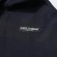 Dolce & Gabbana Black Wool Waistcoat Dress Formal Vest