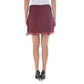 John Galliano Red Silk Women Skirt