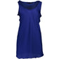 Silvian Heach Blu Polyester Women T-Shirt