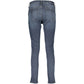 Calvin Klein Blu Cotton Women Skinny Jean