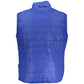 Napapijri Blue Polyester Men's Sleeveless Jacket
