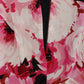 Dolce & Gabbana Pink Floral Print Long Maxi Sheath Dress