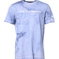 Dolce & Gabbana Blue Cotton Logo Print Crew Neck T-shirt