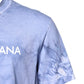 Dolce & Gabbana Blue Cotton Logo Print Crew Neck T-shirt