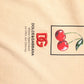 Dolce & Gabbana Beige Cotton Logo Print Crew Neck T-shirt