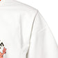 Dolce & Gabbana White LOVE & PEACE Print Crew Neck T-shirt