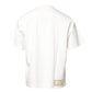 Dolce & Gabbana White LOVE & PEACE Print Crew Neck T-shirt