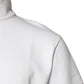 Dolce & Gabbana White Cotton Turtleneck DG Applique T-shirt