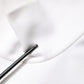 Dolce & Gabbana White Cotton Turtleneck DG Applique T-shirt