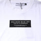 Dolce & Gabbana White Cotton Logo Patch Crew Neck T-shirt