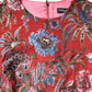 Dolce & Gabbana Red Floral Jacquard A-line Mini Dress