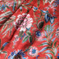 Dolce & Gabbana Red Floral Jacquard A-line Mini Dress