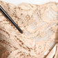 Dolce & Gabbana Beige Floral Lace Sleeveless Sheath Dress