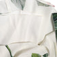 Dolce & Gabbana White Floral One Shoulder Sheath Midi Dress