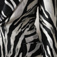 Dolce & Gabbana Black White Polyester Women Blazer Jacket