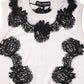 Dolce & Gabbana White Cashmere Floral Lace Detailing Tank Top