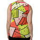 Dolce & Gabbana Multicolor Printed Crystal Embellishment Top