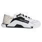 Dolce & Gabbana White Black Low Top NS1 Sneakers Shoes
