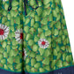 Gucci Green Flower Printed Silk Shorts