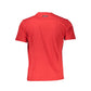Cavalli Class Red Cotton Men T-Shirt