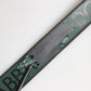 Dolce & Gabbana Green Black Polyester DG Logo Buckle Belt