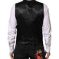 Dolce & Gabbana Black Single Breasted Suit 2 Piece Jacket