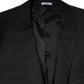 Dolce & Gabbana Dark Gray MARTINI Single Breasted Jacket