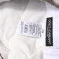 Dolce & Gabbana Light Gray Jacquard Silk Dotted 2 Piece Suit