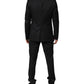 Dolce & Gabbana Dark Gray MARTINI 2 Pc Single Breasted Suit