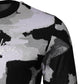 Dolce & Gabbana Multicolor Logo Crew Neck Pullover Sweater