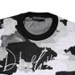 Dolce & Gabbana Multicolor Logo Crew Neck Pullover Sweater