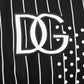 Dolce & Gabbana Black White Stripe Hooded Sweatshirt Sweater