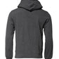 Dolce & Gabbana Gray Logo Patch Hooded Sweatshirt Sweater