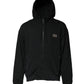 Dolce & Gabbana Black Logo Full Zip Hooded Men Sweatshirt Sweater
