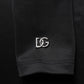 Dolce & Gabbana Black Polyester Turtleneck Pullover Sweater