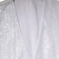 Dolce & Gabbana White Sequined Dress Formal Waistcoat Vest
