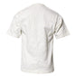 Dolce & Gabbana White Cotton Logo Embossed Crew Neck T-shirt
