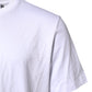 Dolce & Gabbana White Logo Embroidery Crew Neck T-shirt