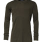 Dolce & Gabbana Dark Green Long Sleeves Crew Neck T-shirt