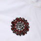 Dolce & Gabbana White Logo Embellish Short Sleeves T-shirt