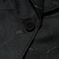 Dolce & Gabbana Black Single Breasted Trench Coat Jacket