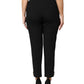 Dolce & Gabbana Black Wool High Waist Zipper Tapered Pants