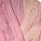 Dolce & Gabbana Pink Plunging V-neck Long Sleeves Blouse Top