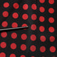 Dolce & Gabbana Black Red Polka Dot Silk Long Sleeves Top