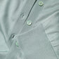 Dolce & Gabbana Light Green Silk Button Down Cardigan Sweater