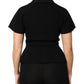 Dolce & Gabbana Black Wool Double Breasted Coat Jacket