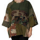 Dolce & Gabbana Multicolor Camouflage Oversized Top T-shirt