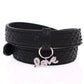 Nialaya Snakeskin CZ LOVE 925 Silver Bracelet