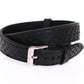 Nialaya Snakeskin CZ LOVE 925 Silver Bracelet