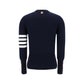 Thom Browne Blue Wool Oves Aries Sweatshirt
